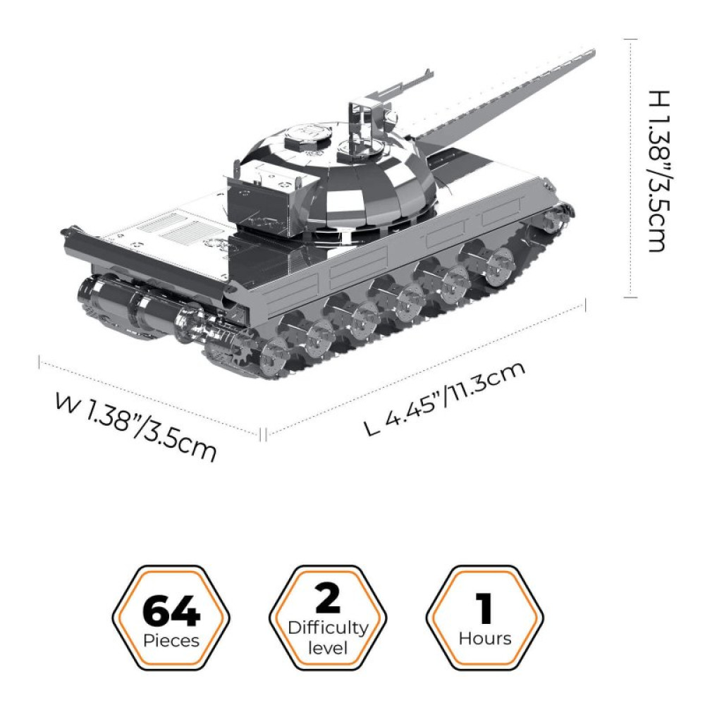 Конструктор Metal Time коллекционная модель Object 430 (MT065) Конструктор Metal Time коллекционная модель Object 430 (MT065)