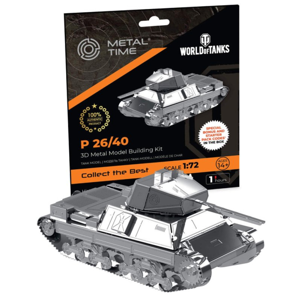 Конструктор Metal Time коллекционная модель P 26/40 (MT062) Конструктор Metal Time коллекционная модель P 26/40 (MT062)