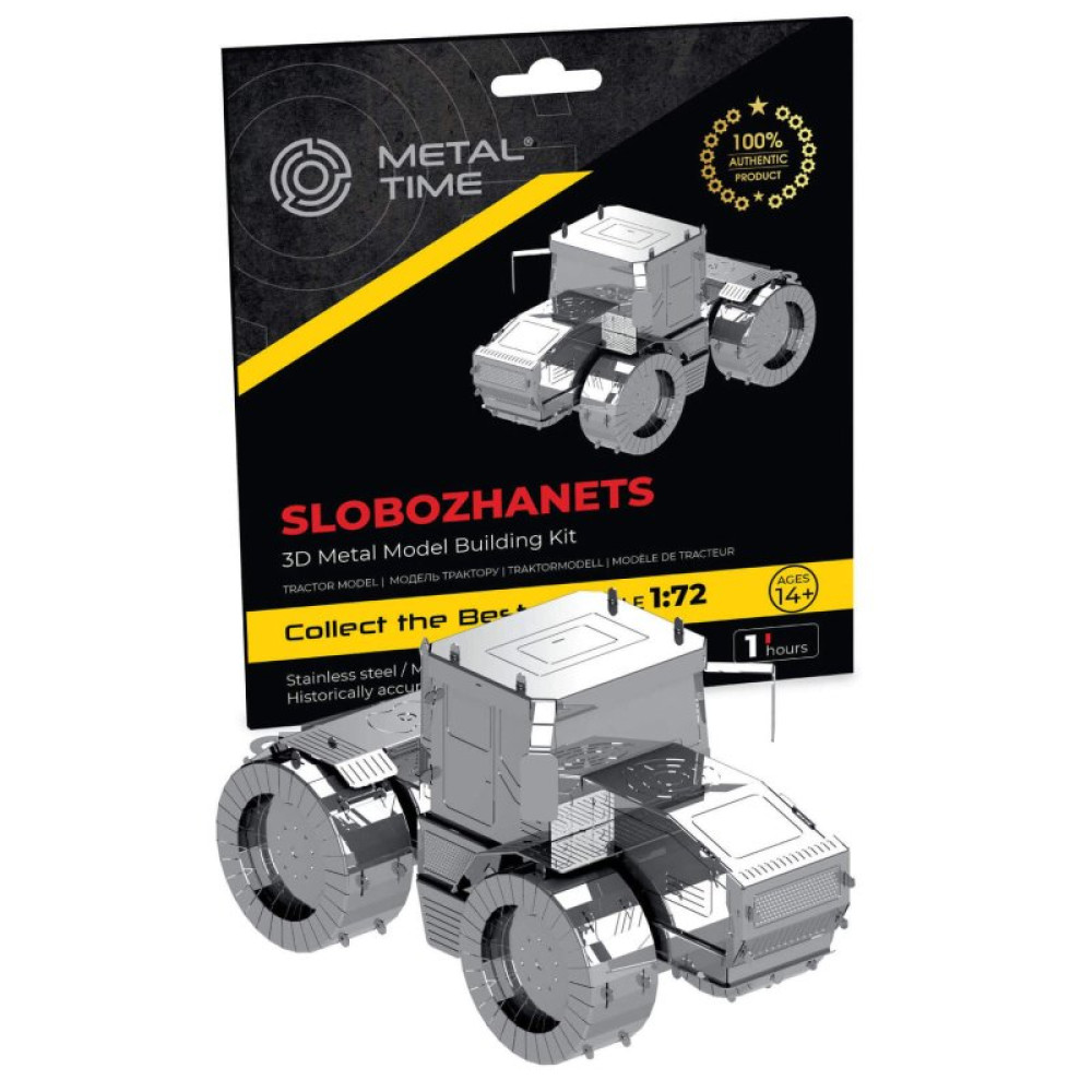 Конструктор Metal Time коллекционная модель Tractor Slobozhanets (MT074)
