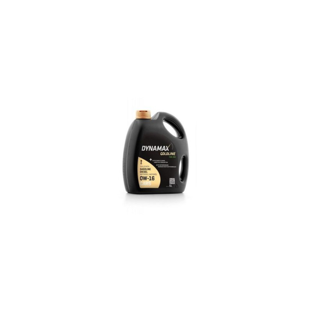 Моторна олива DYNAMAX GOLDLINE FUEL ECO 0W16 5л (502116)