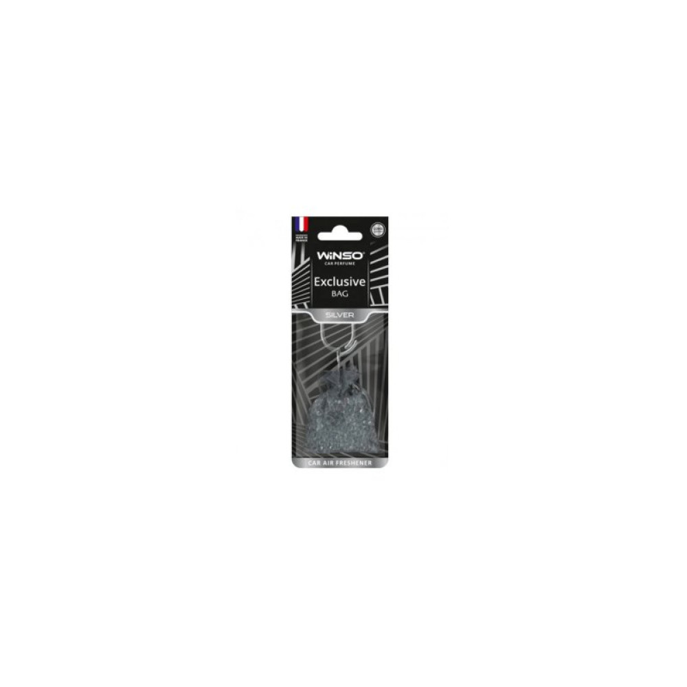 Ароматизатор для автомобіля WINSO Air Bag Exclusive Silver (530610)