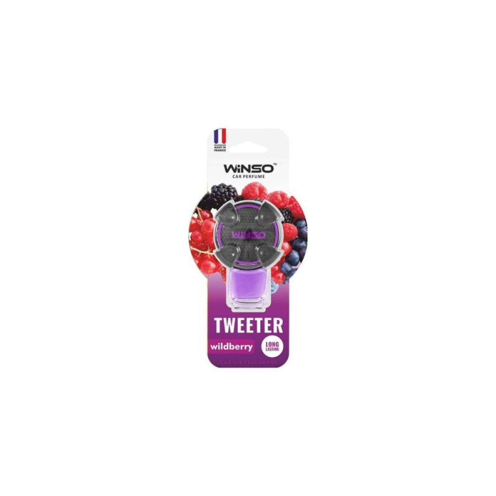 Ароматизатор для автомобіля WINSO Tweeter Wildberry 8мл (530790)