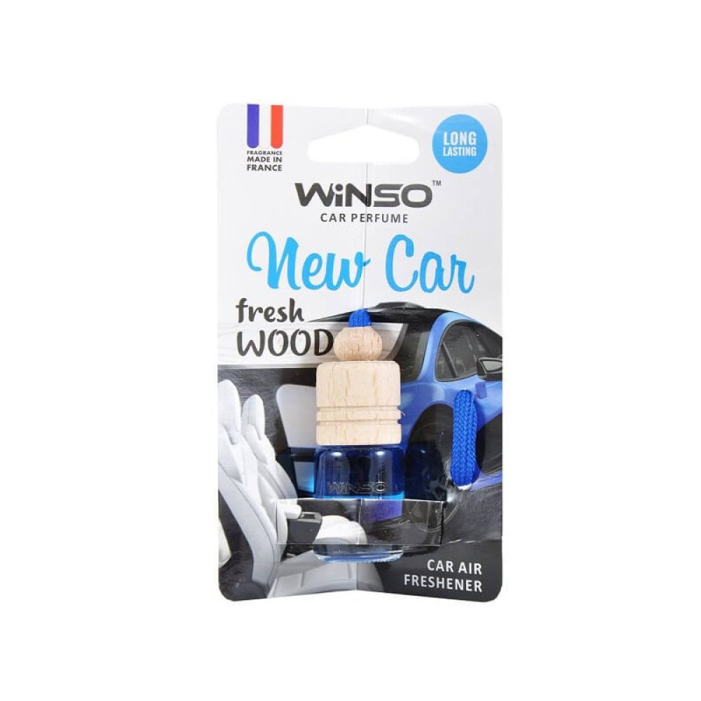 Ароматизатор для автомобиля WINSO Fresh Wood New Car 4,5мл (530400)