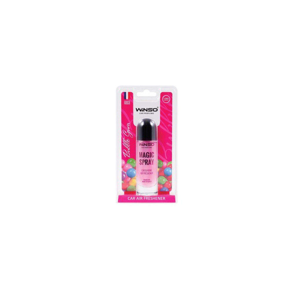 Ароматизатор для автомобіля WINSO Magic Spray Bubble Gum 30мл (534140)