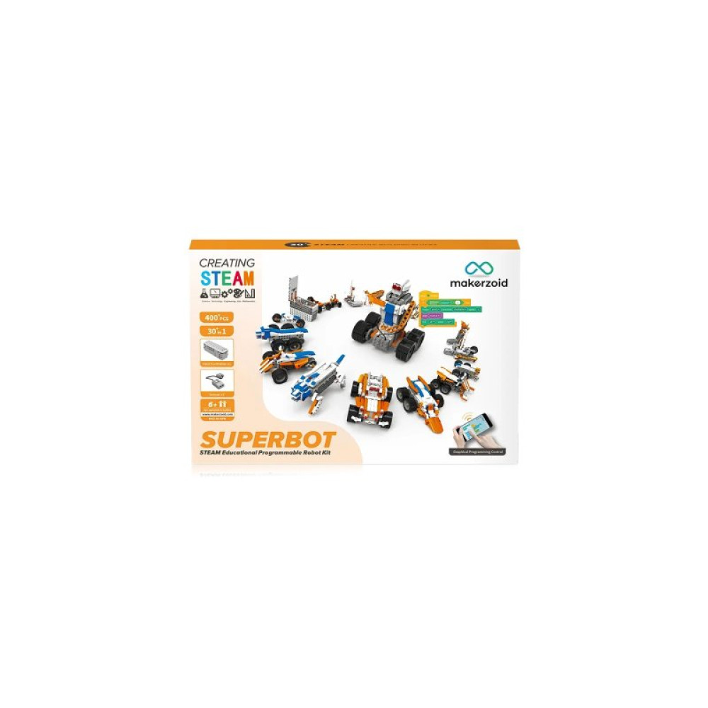 Конструктор Makerzoid Superbot Educational Building Blocks (MKZ-ID-SPB) Конструктор Makerzoid Superbot Educational Building Blocks (MKZ-ID-SPB)