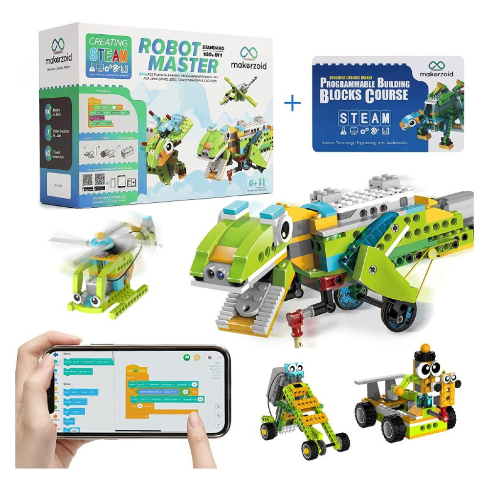 Конструктор Makerzoid Robot Master Standard (MKZ-RM-SD) Конструктор Makerzoid Robot Master Standard (MKZ-RM-SD)