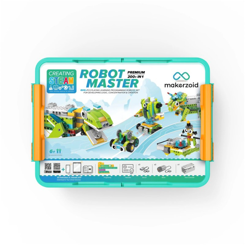 Конструктор Makerzoid Robot Master Premium (MKZ-RM-PM) Конструктор Makerzoid Robot Master Premium (MKZ-RM-PM)