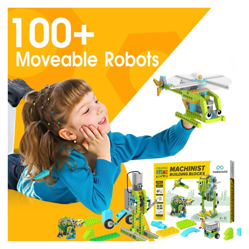 Конструктор Makerzoid Machinist Building Block (MKZ-EC-MCT) Конструктор Makerzoid Machinist Building Block (MKZ-EC-MCT)