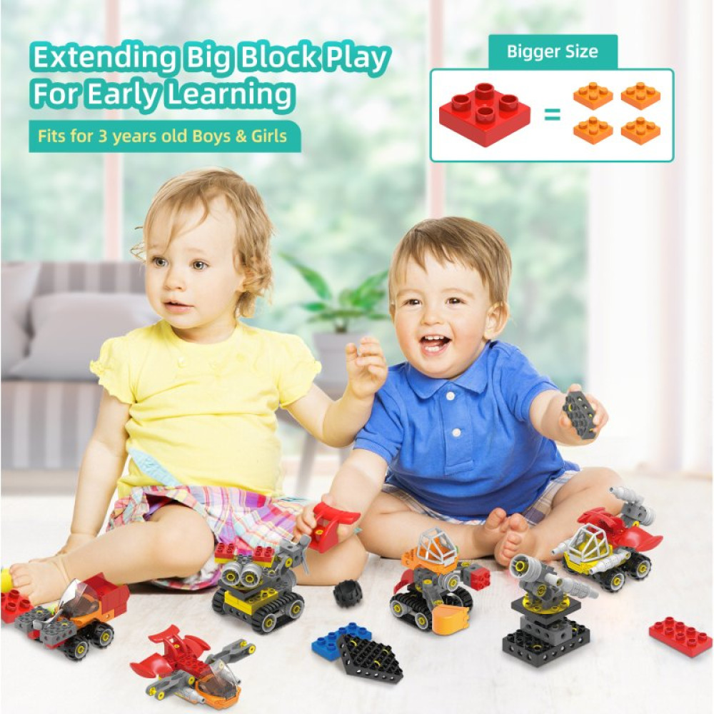 Конструктор Makerzoid Big Building Blocks-Mechanical Engineering Team (MKZ-OBK-MET) Конструктор Makerzoid Big Building Blocks-Mechanical Engineering Team (MKZ-OBK-MET)