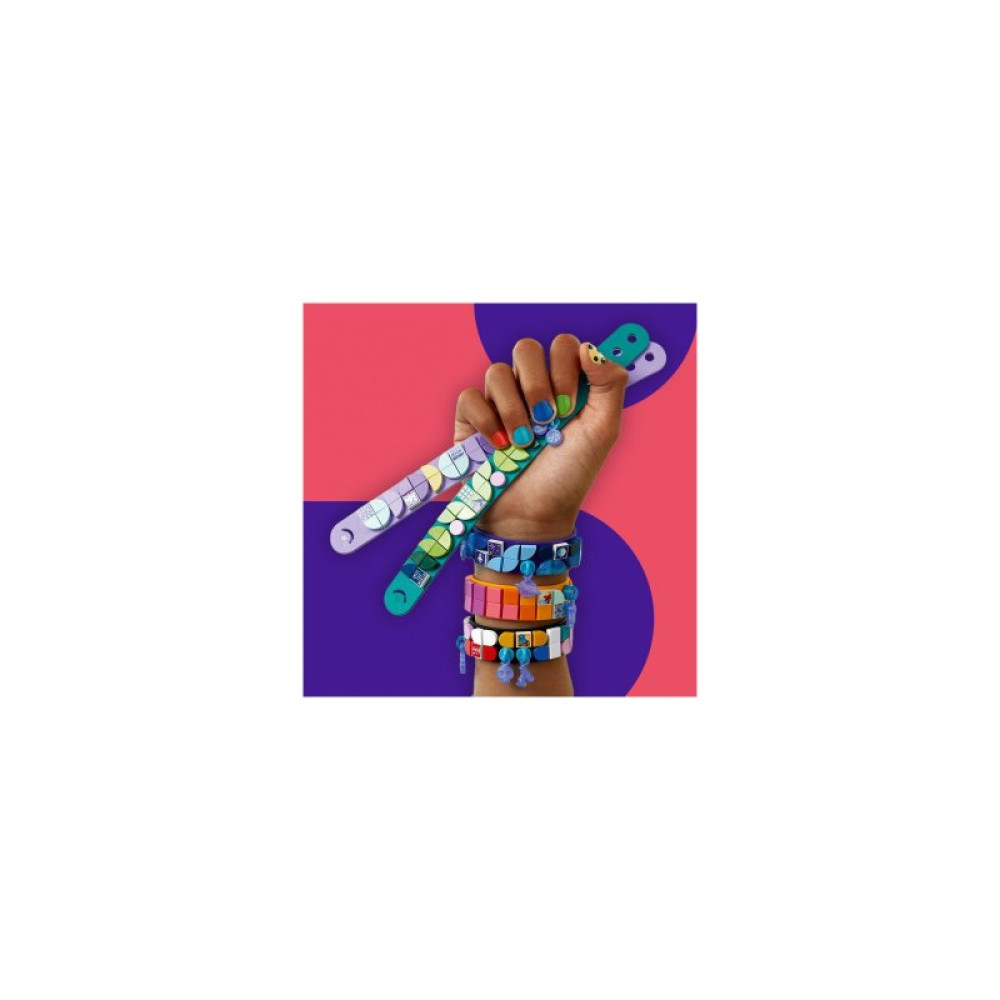 Конструктор LEGO DOTS Меганабор для создания браслетов 388 деталей (41807)