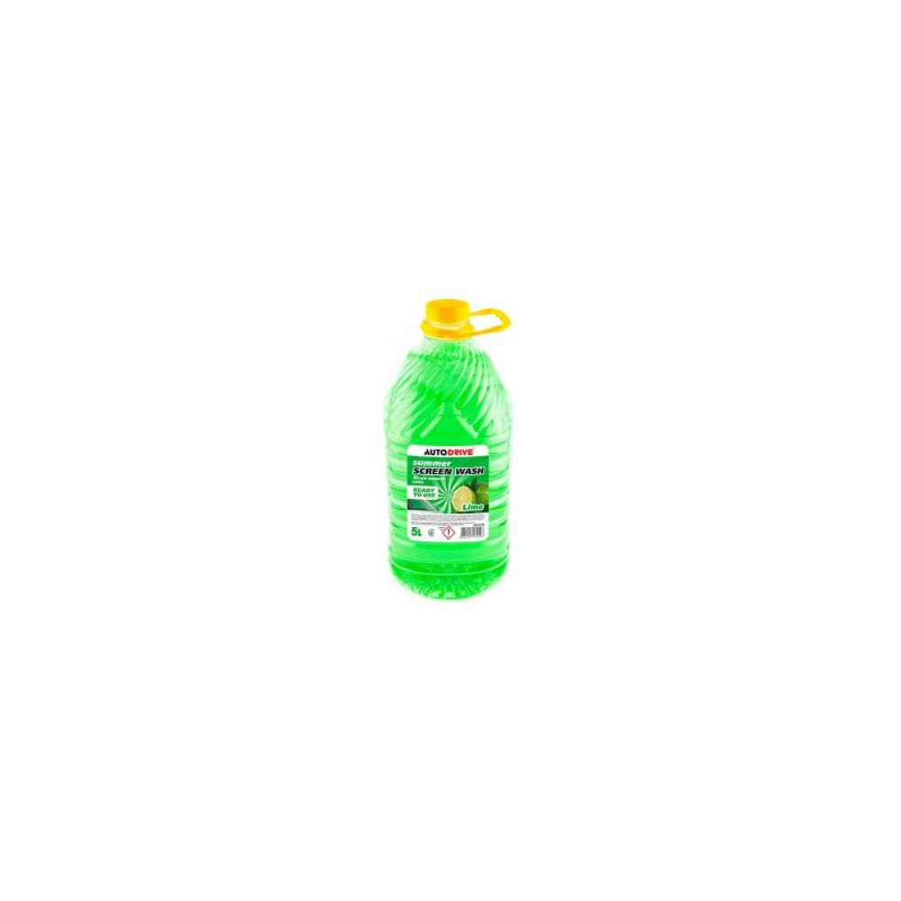 Омивач автомобільний AUTO DRIVE Summer Screen Wash Lime PET 5л (AD0135)