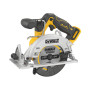Дискова пила DeWALT 12В XR Li-lon, безщіткова, диск 140х20 мм, 2.2 кг, кейс TSTAK (без АКБ та ЗП) (DCS512NT)
