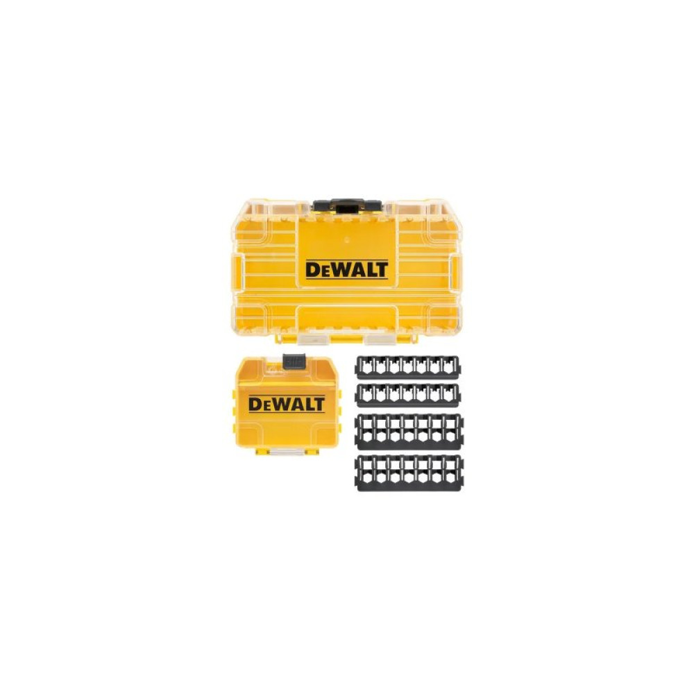 Ящик для інструментів DeWALT для біт системи TSTAK Tough Case S з футляром та касетами для біт 4 шт. (DT70801)