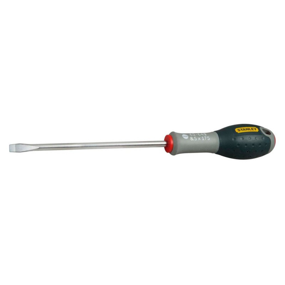 Викрутка Stanley FatMax, шліц SL8.5 х 175 мм, жало, що розширюється, стрижень з нержавіючої сталі (FMHT0-62643)