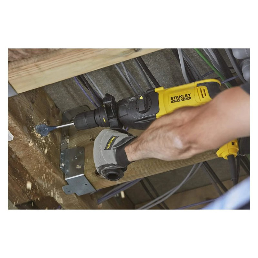 Перфоратор Stanley SDS-Plus, 800 Вт, 2.4 Дж, 3 режима, кейс (SFMEH210K)