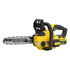 Ланцюгова пила Stanley FatMax, 20V, 4Ah, шина 30 см, ланцюг 3/8'' (SFMCCS630M1)