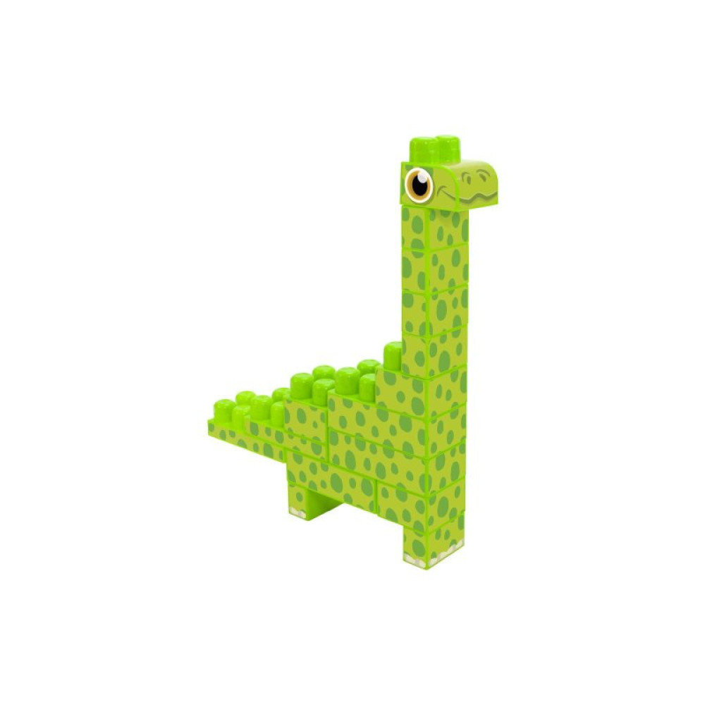 Конструктор Wader Baby Blocks Дино - диплодок (41493)