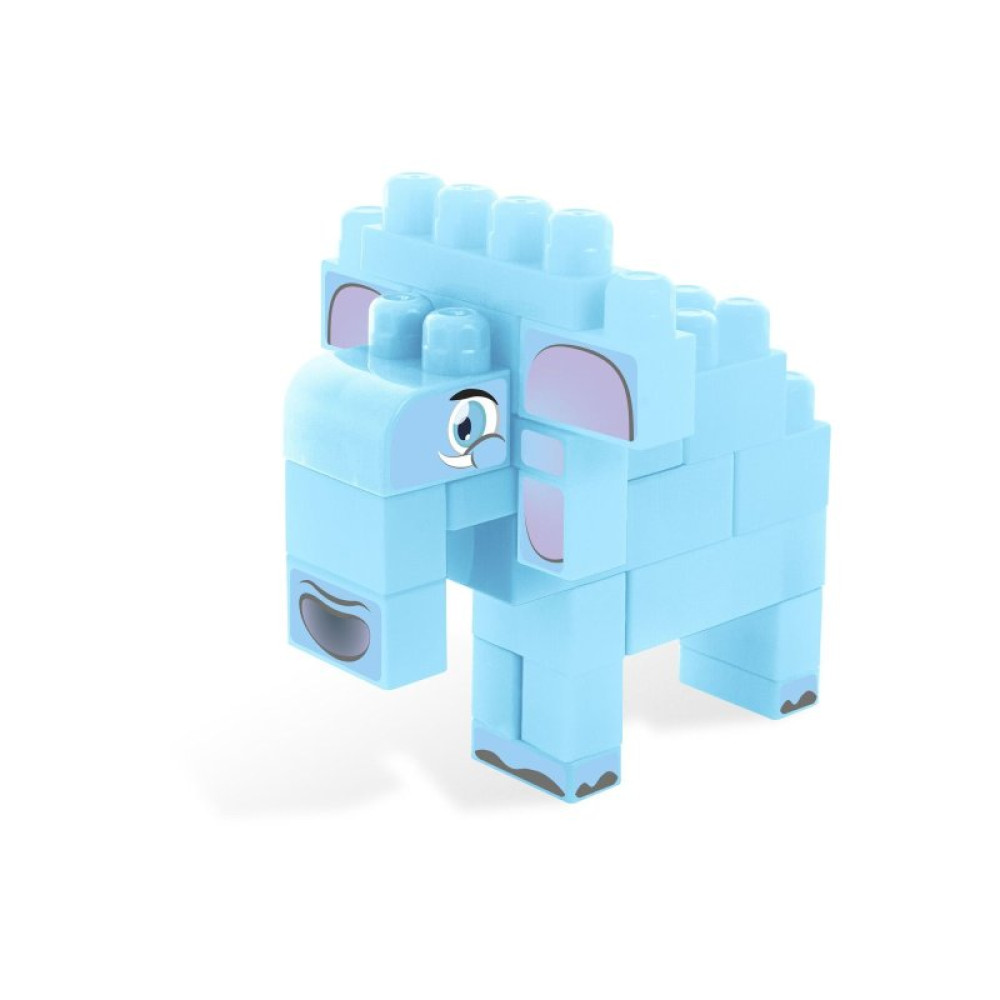 Конструктор Wader Baby Blocks Сафари – слон (41502)