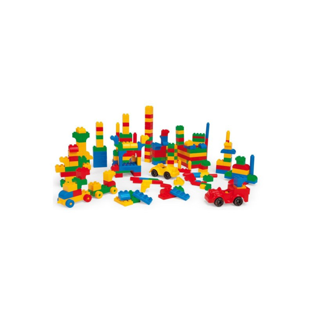 Конструктор Wader Ведро с конструктором большое (41340) Конструктор Wader Ведро с конструктором большое (41340)