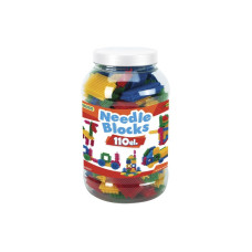 Конструктор Wader Ёжик - 110 шт (большая банка) (41960) Конструктор Wader Ёжик - 110 шт (большая банка) (41960)