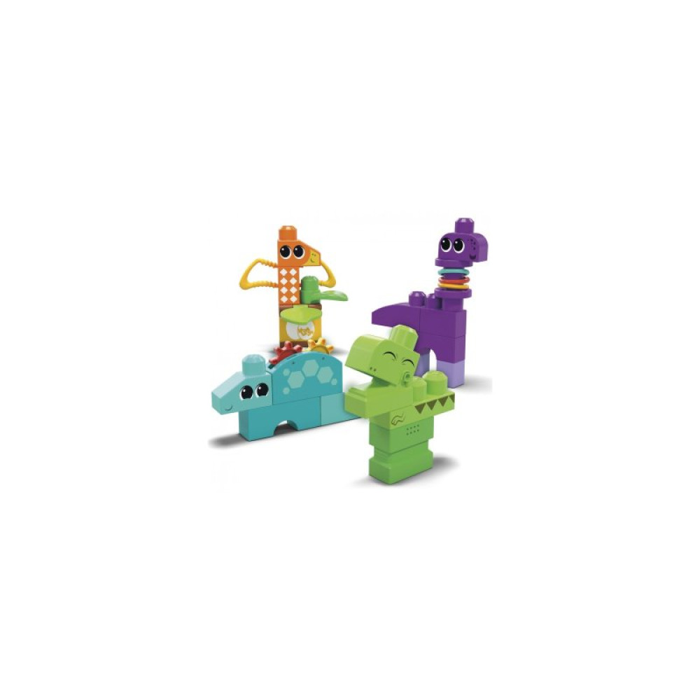 Конструктор Mega Bloks Веселые зверьки со звуковыми эффектами (HKN43)