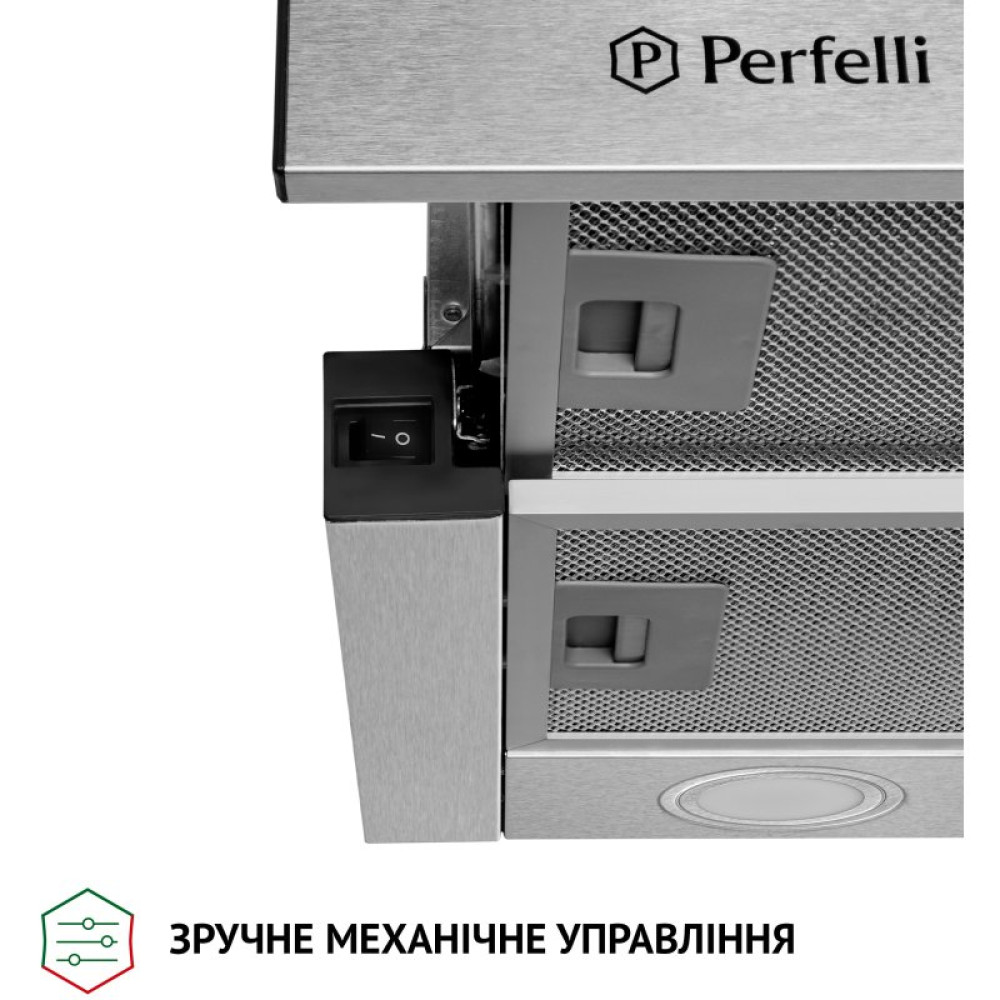Вытяжка кухонная Perfelli TL 6212 I 700 LED