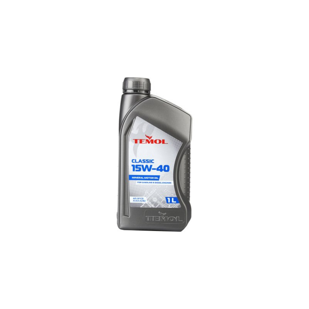 Моторное масло TEMOL Classic 15W40 1л (TEMOL 62896)