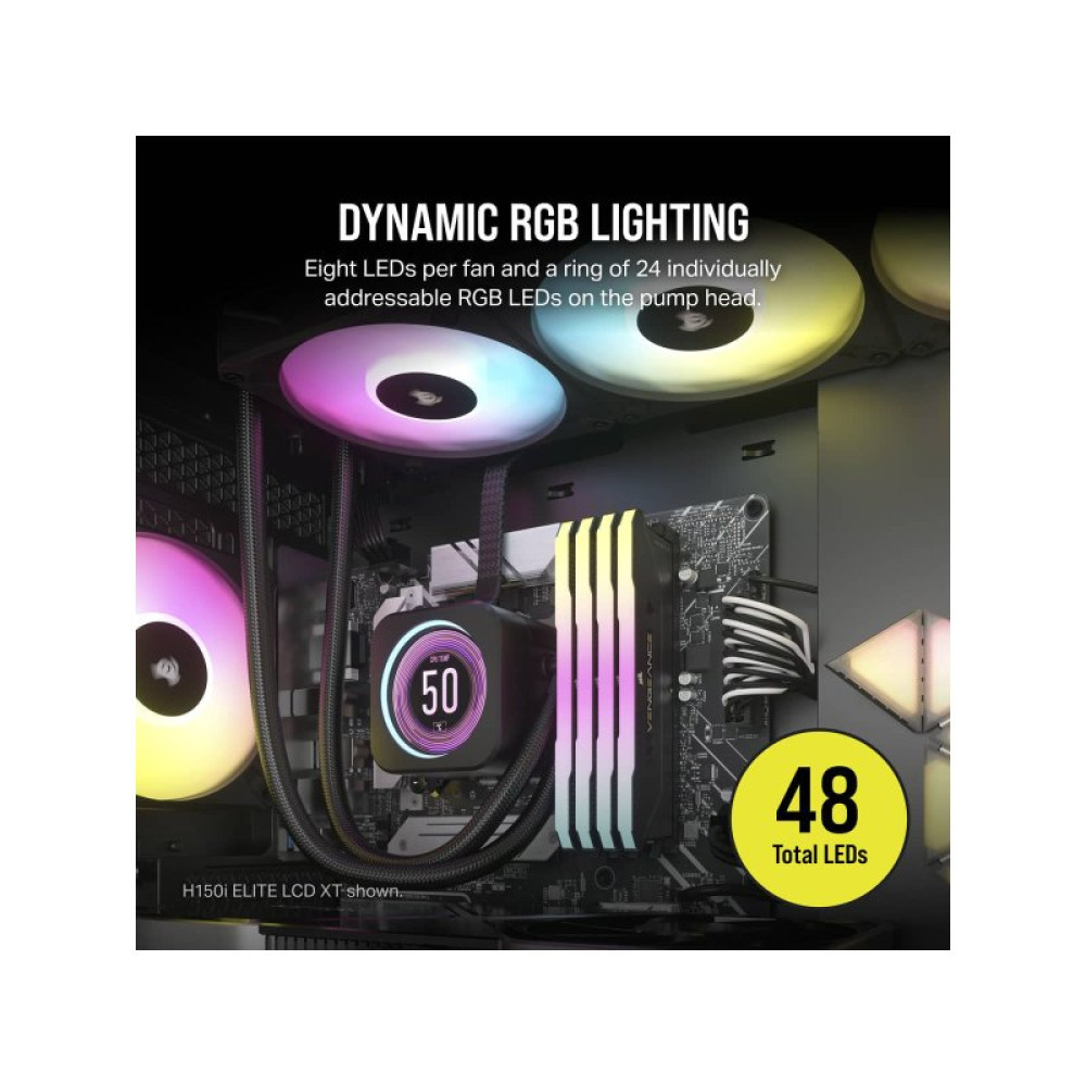 Система водяного охолодження Corsair iCUE H170i ELITE LCD XT (CW-9060076-WW)