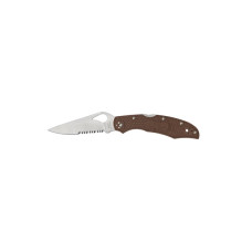 Нож Spyderco Byrd Cara Cara 2 Serrator Brown (BY03PSBN2)