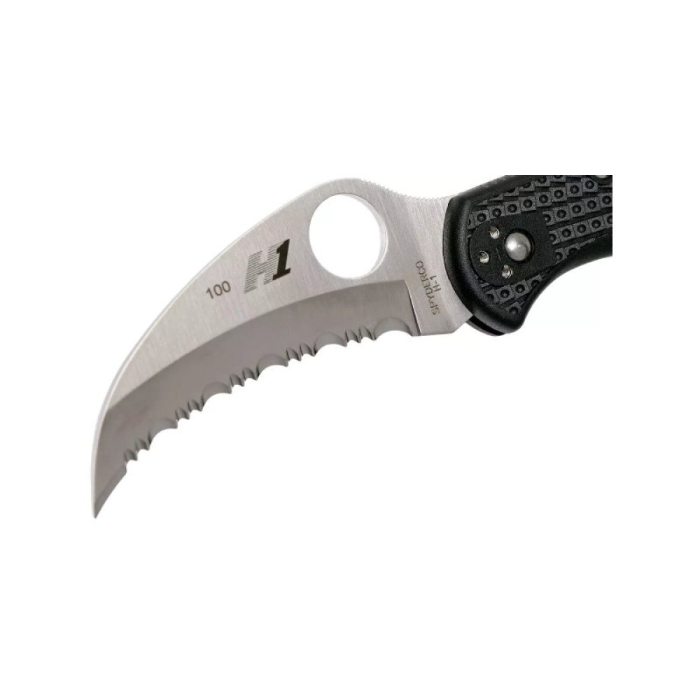 Нож Spyderco Tasman Salt 2 Serrator Black (C106SBK2)