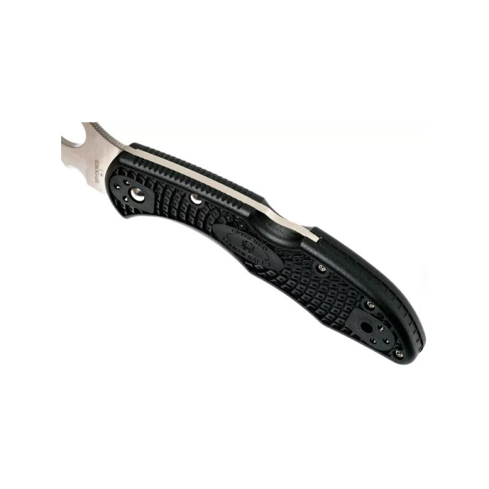 Нож Spyderco Tasman Salt 2 Serrator Black (C106SBK2)
