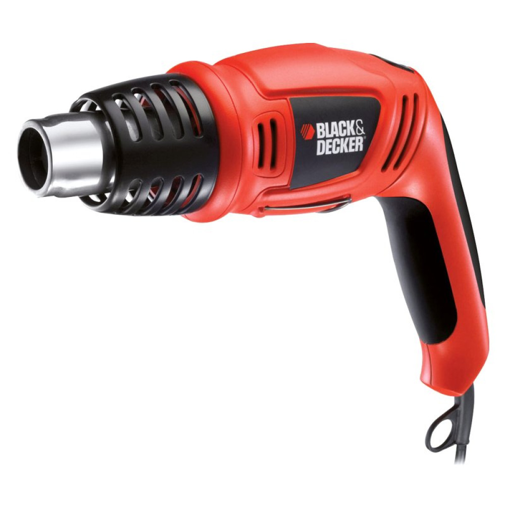 Строительный фен Black&Decker 1600 Вт, 140 - 560 C, 0.75 кг (KX1692)