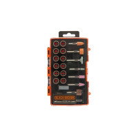 Набір інструментів Black&Decker для шліфування, різання, полірування та очищення, 42 од. (A7236)