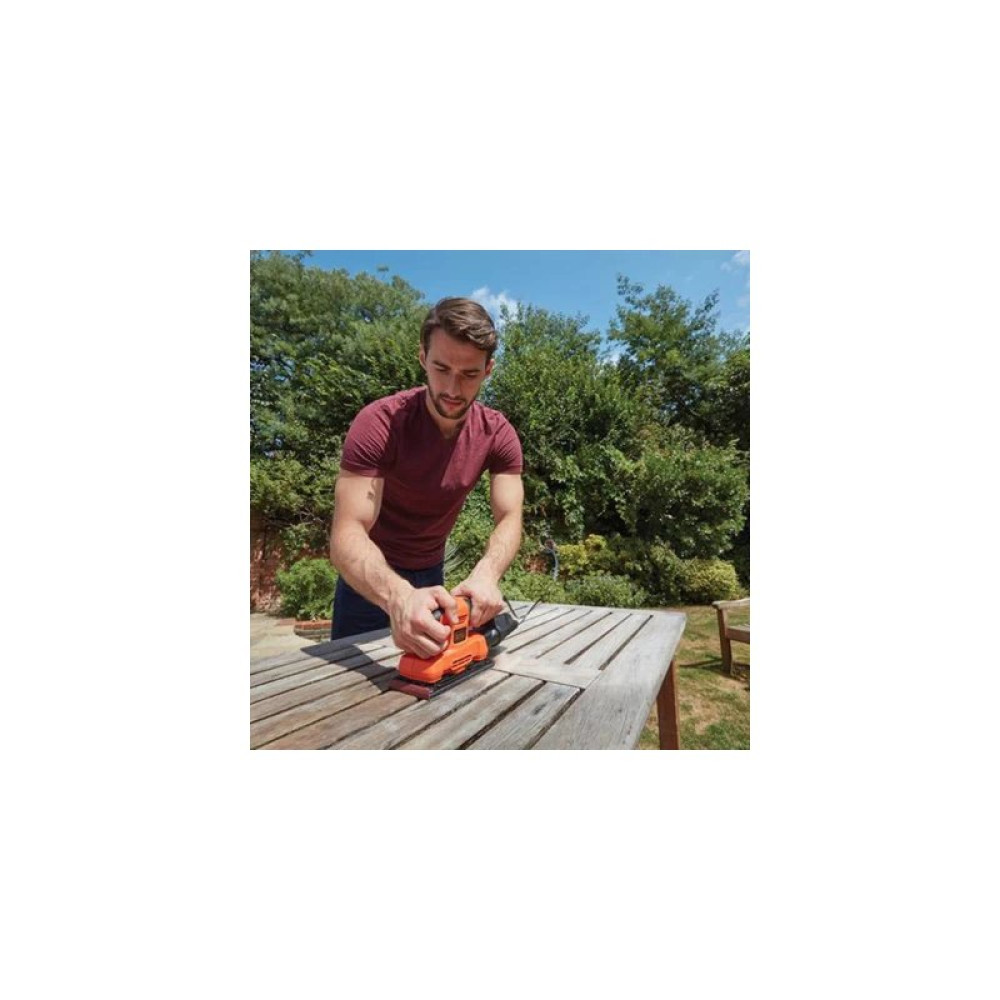 Шліфувальна машина Black&Decker 150 Вт, 15000 об/хв (BEW220)