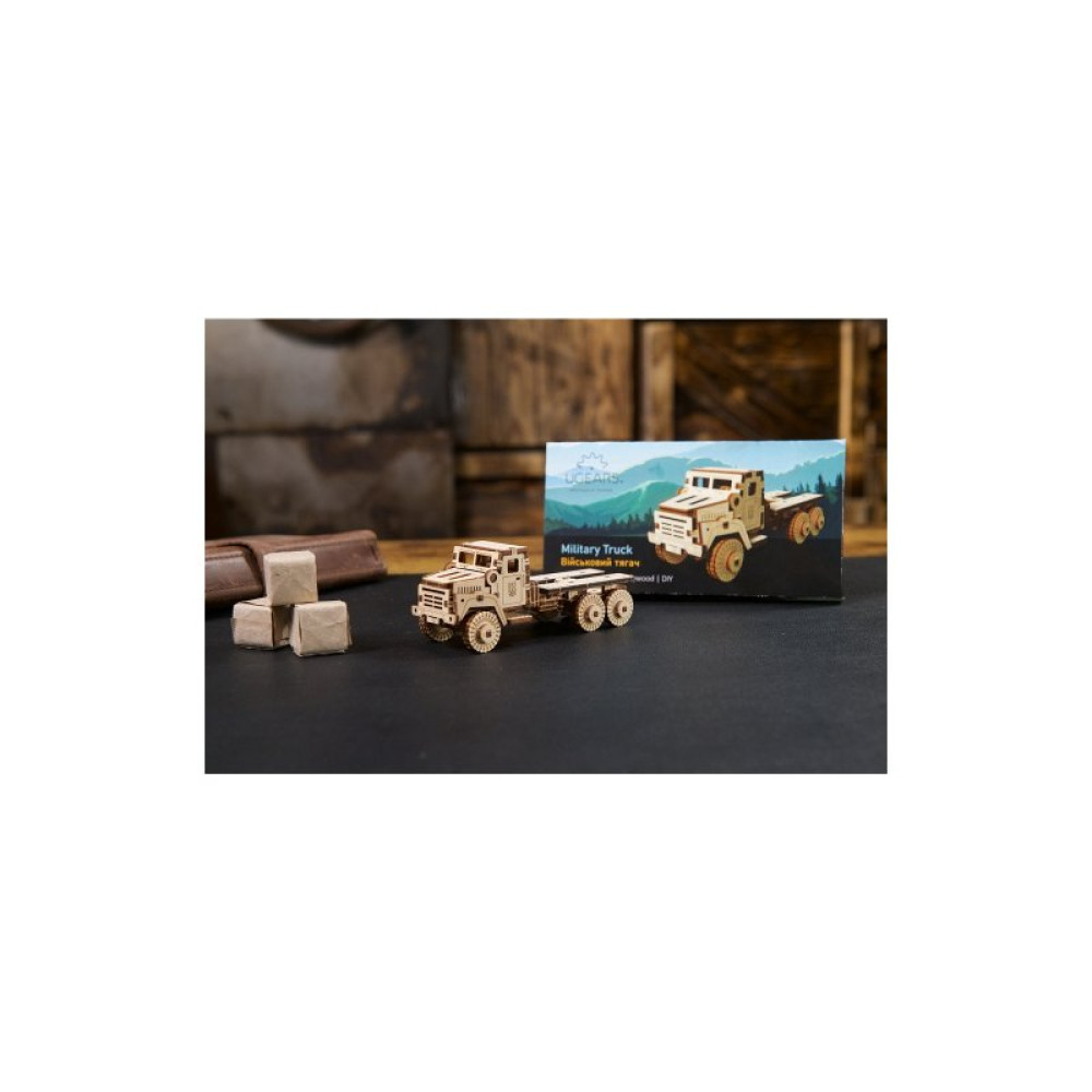 Конструктор Ugears Военный тягач (6337471) Конструктор Ugears Военный тягач (6337471)