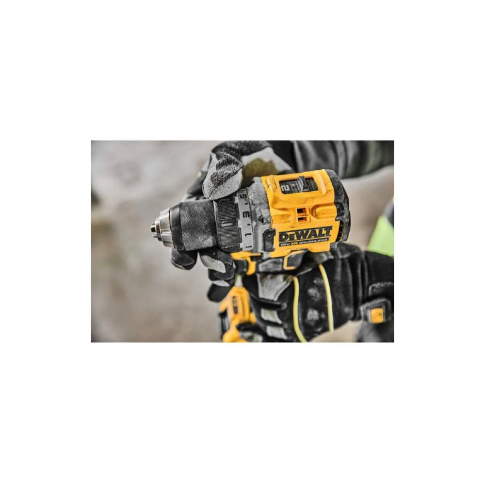 Шуруповерт DeWALT XR Li-Ion 18V 5Ah, 90 Нм, 0-650/0-2000 об/мин (DCD800P2T)