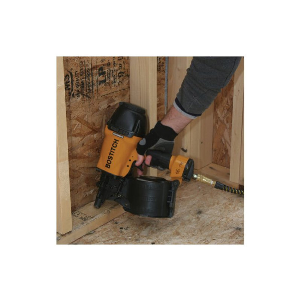 Цвяхозабивач Bostitch пневматичний, з обоймою барабан,тип креп F, L=50-90 мм (N89C-2K-E)