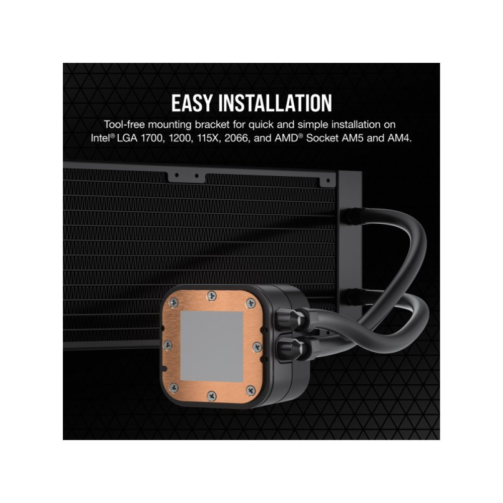 Система водяного охлаждения Corsair iCUE H100x RGB Elite (CW-9060065-WW2)