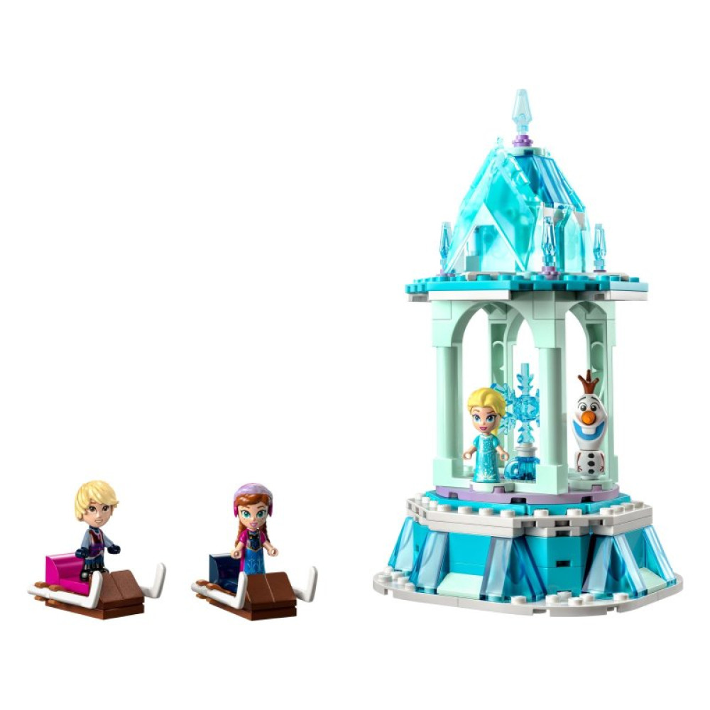 Конструктор LEGO Disney Очаровательная карусель Анны и Эльзы (43218)