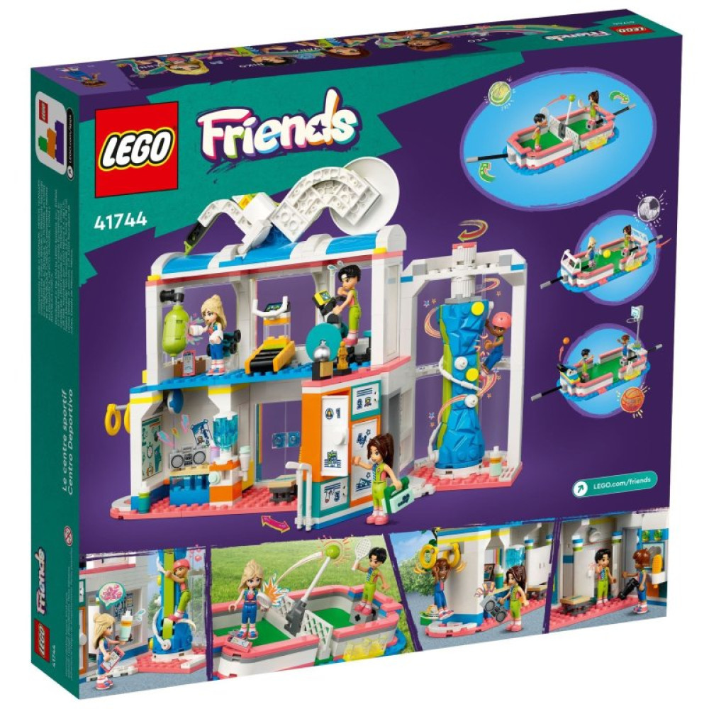 Конструктор LEGO Friends Спорткомплекс 832 деталей (41744)