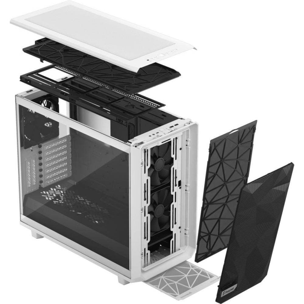 Корпус Fractal Design Meshify 2 White TG Clear Tint (FD-C-MES2A-05)