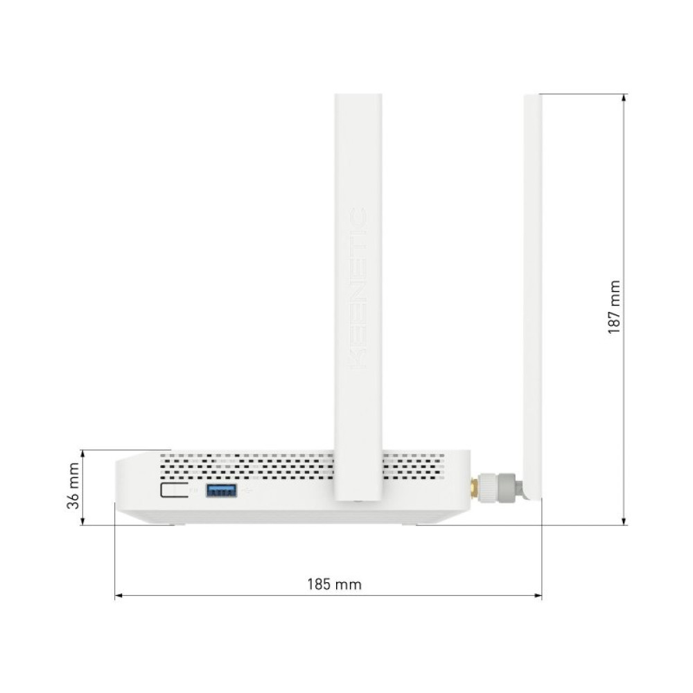 Маршрутизатор Keenetic Hero 4G+ (KN-2311)