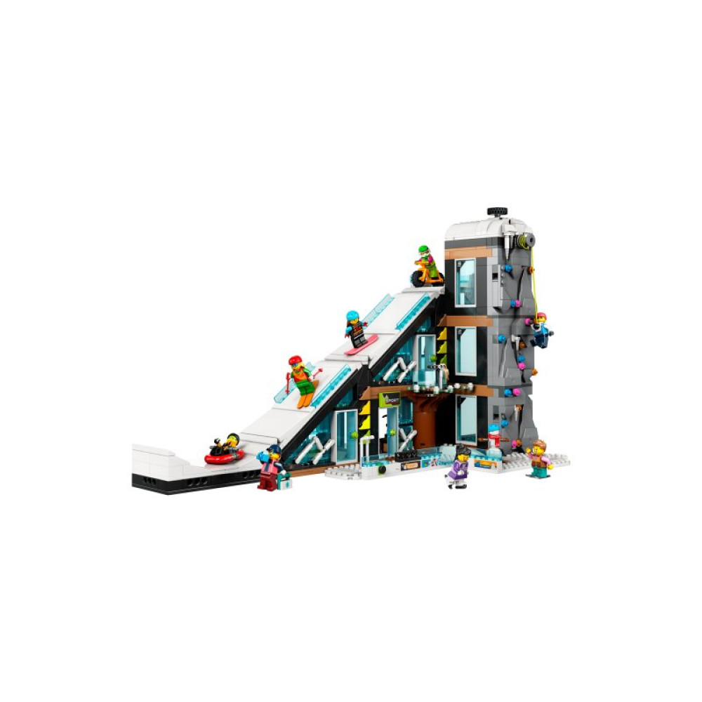 Конструктор LEGO City Горнолыжный и скалолазный центр 1045 деталей (60366)