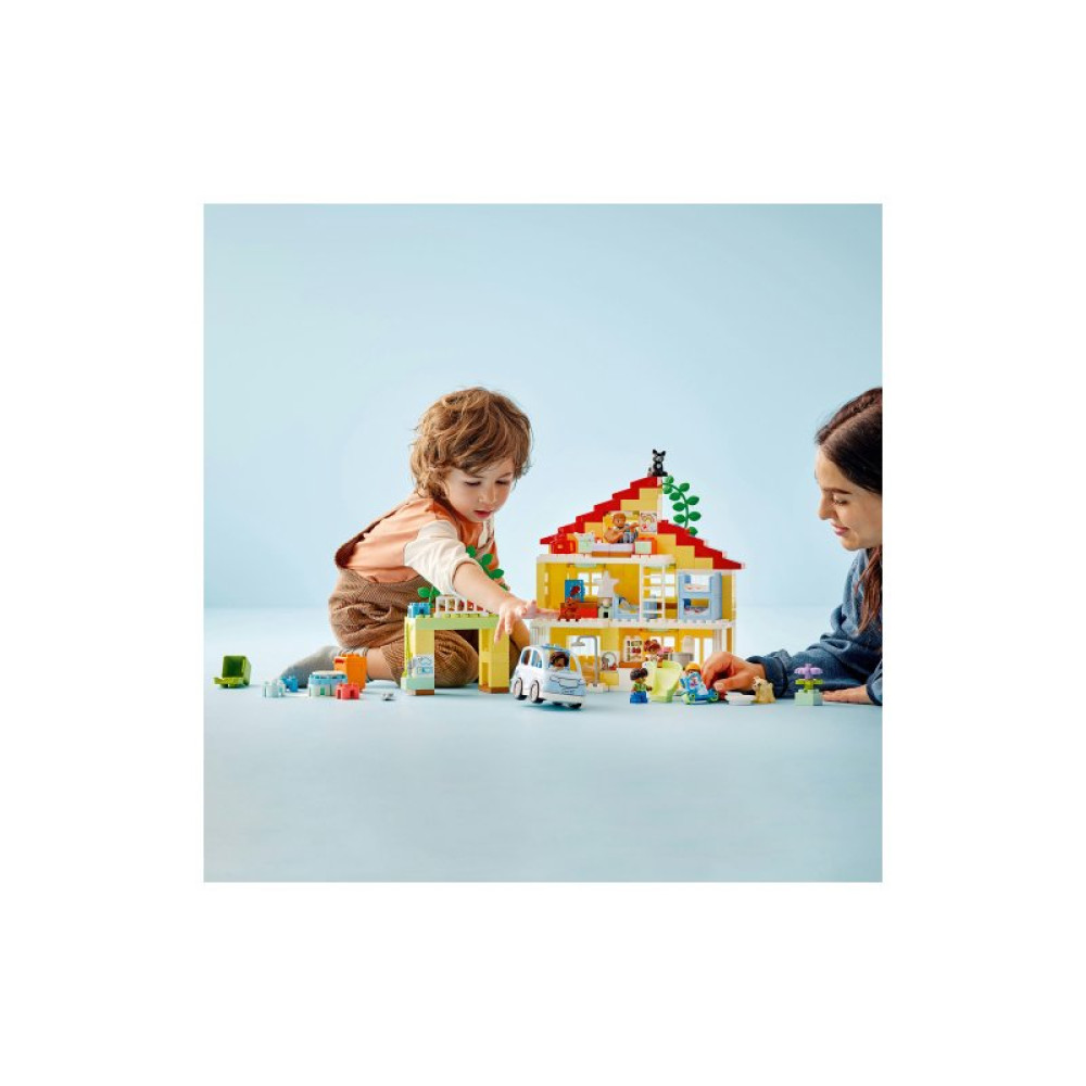 Конструктор LEGO DUPLO Семейный дом 3 в 1 218 деталей (10994)