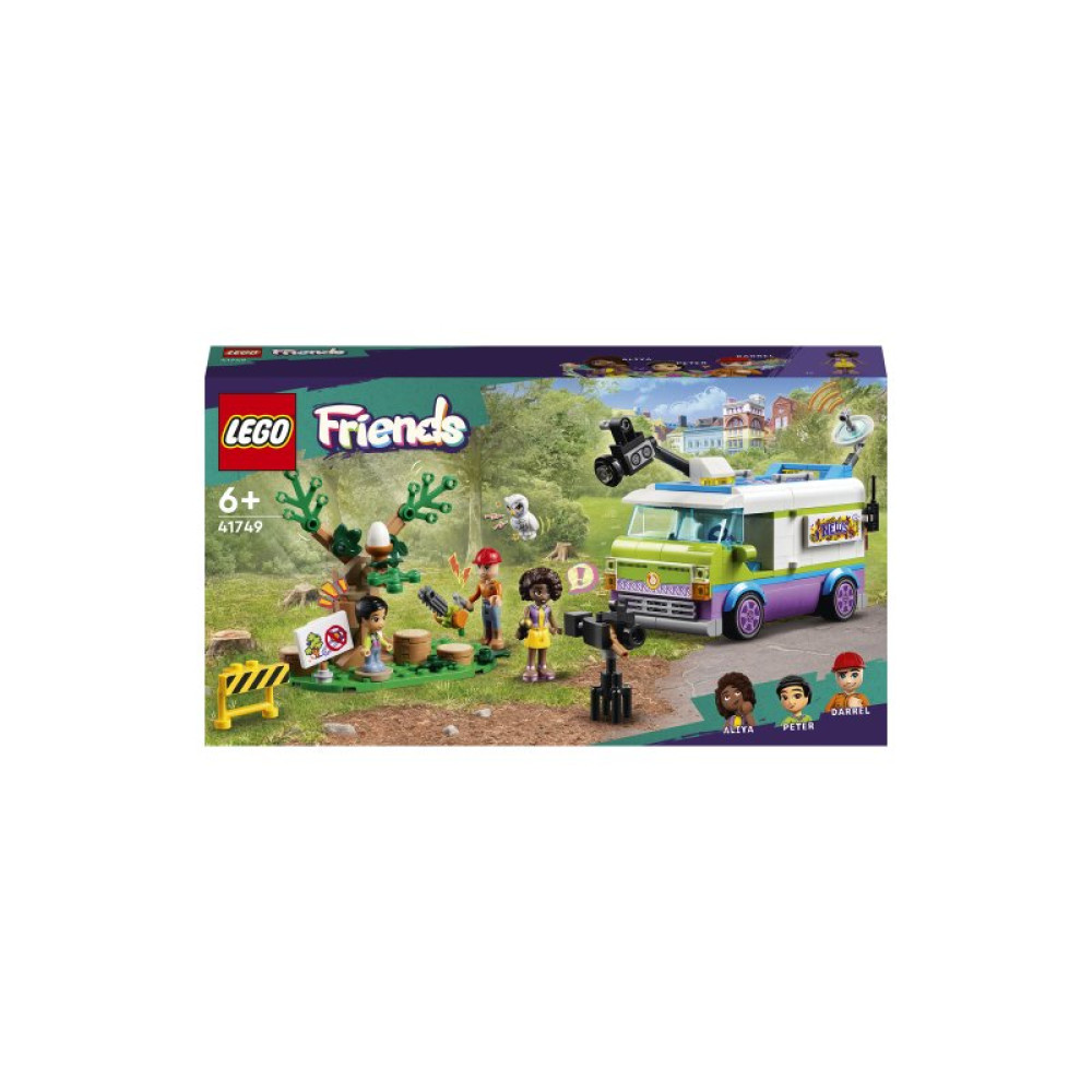 Конструктор LEGO Friends Фургон новостной редакции 446 деталей (41749)