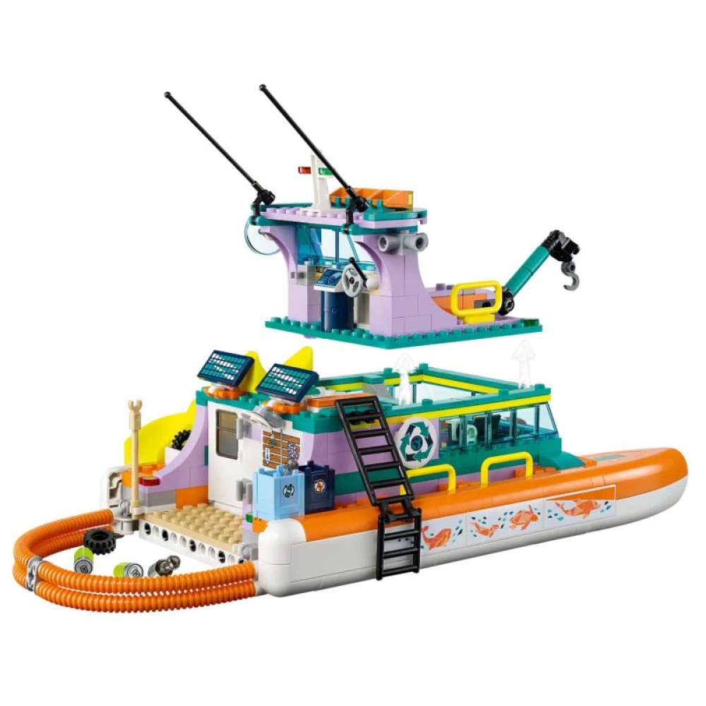 Конструктор LEGO Friends Лодка морской спасательной бригады 717 деталей (41734)