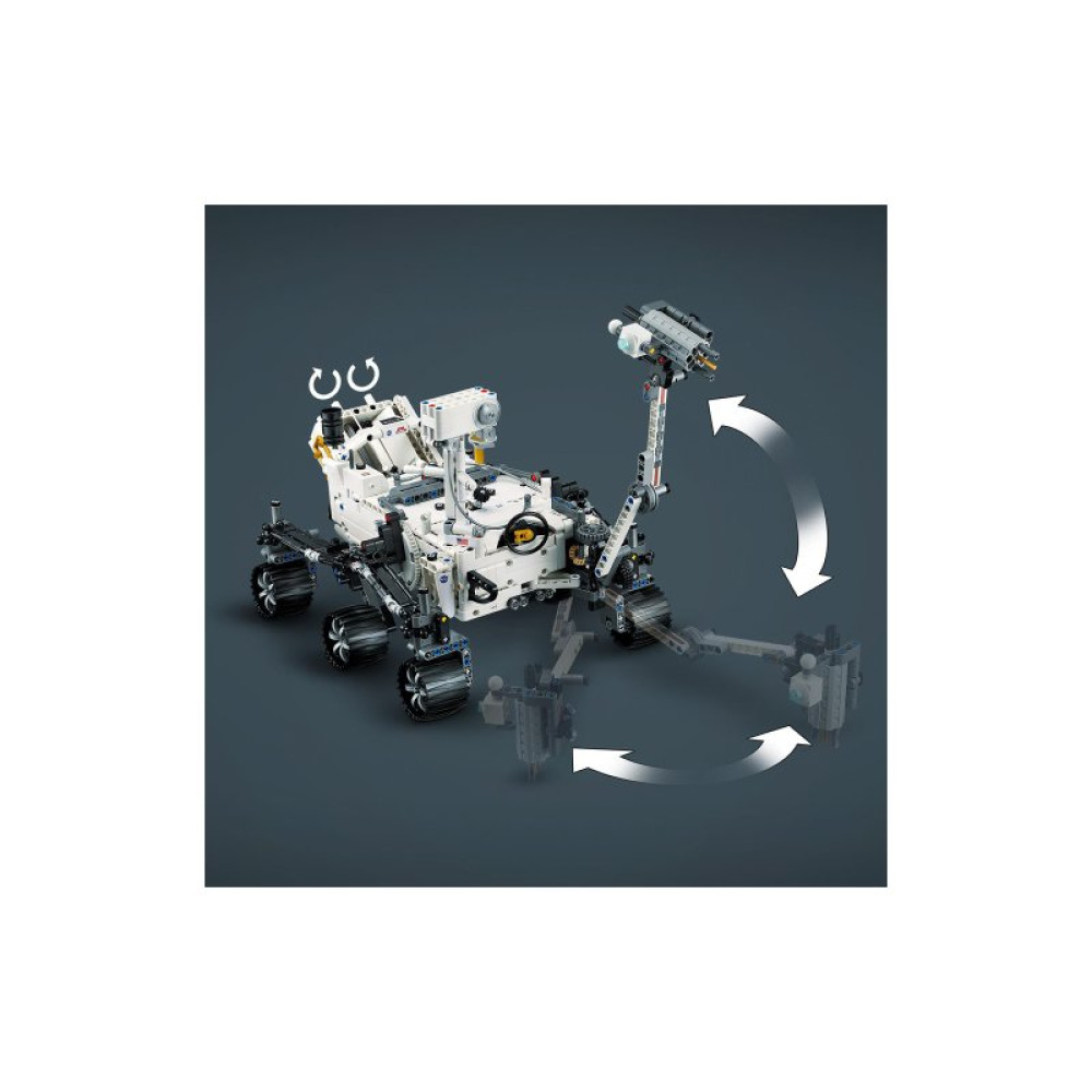 Конструктор LEGO Technic Миссия NASA Марсоход Персеверанс 1132 деталей (42158) Конструктор LEGO Technic Миссия NASA Марсоход Персеверанс 1132 деталей (42158)
