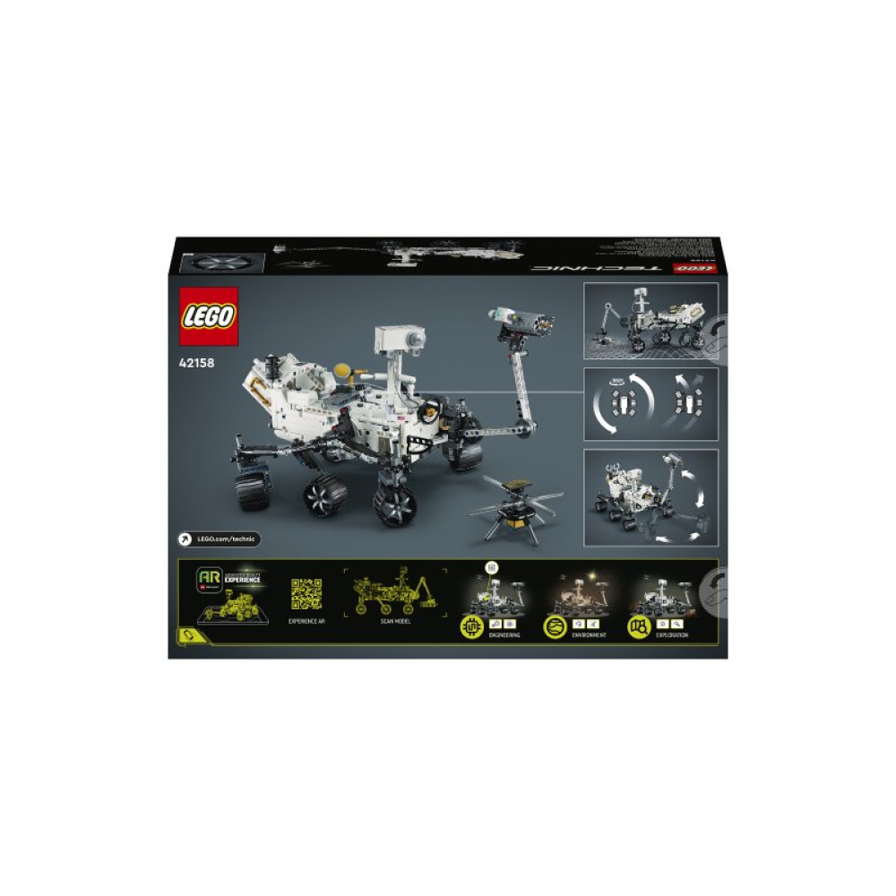 Конструктор LEGO Technic Миссия NASA Марсоход Персеверанс 1132 деталей (42158) Конструктор LEGO Technic Миссия NASA Марсоход Персеверанс 1132 деталей (42158)