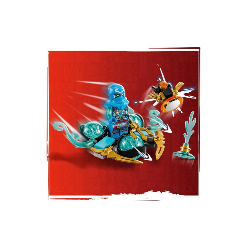 Конструктор LEGO Ninjago Суперсила дракона Нії дрейф спін-джитсу 57 деталей (71778)