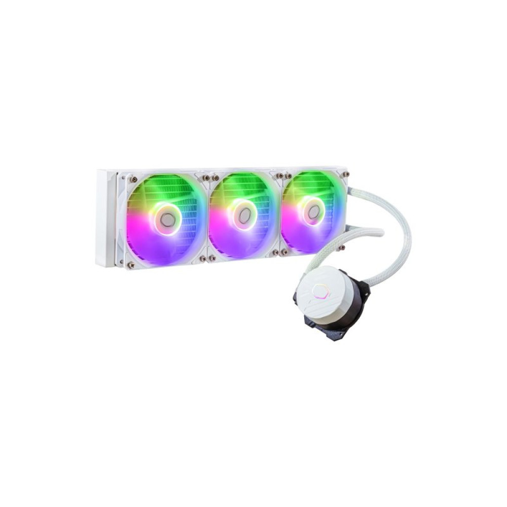 Система водяного охлаждения CoolerMaster MasterLiquid 360L Core ARGB White (MLW-D36M-A18PZ-RW)